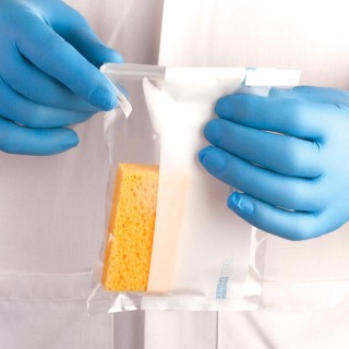 ENVIRONMENTAL SAMPLING SPONGE, STERILE, W/BUFFER, IN A BAG